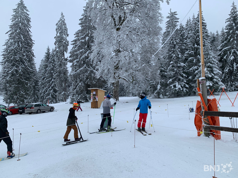 Le timing était parfait : le téléski des Genevez a pu ouvrir en pleines vacances de Noël.