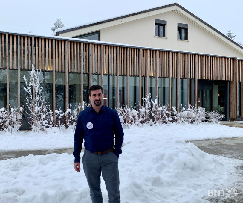 Julien Meier vit sa première semaine au village Reka de Montfaucon.