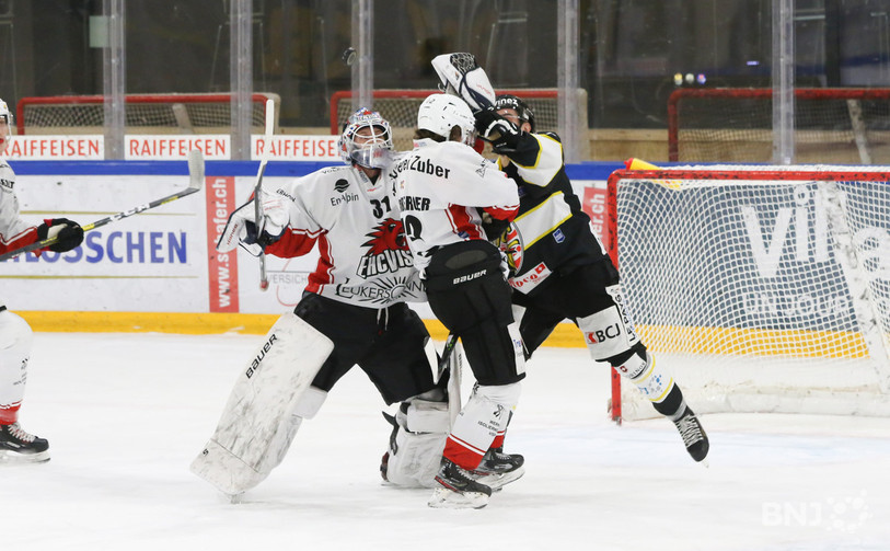 Le HC Ajoie devra se défaire de Viège pour accéder aux demi-finales des play-off (photo : Mauricette Schnider).