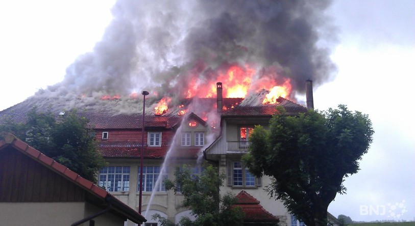 Incendie Lajoux