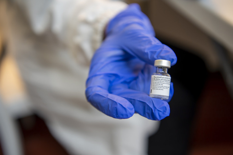 La deuxième phase de la campagne jurassienne de vaccination se prépare. (Photo : KEYSTONE/Martial Trezzini).