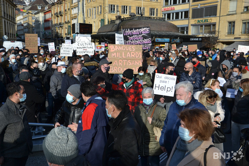 L'heure est grave pour les restaurateurs et autres indépendants qui subissent de plein fouet les fermetures dues à la crise sanitaire.