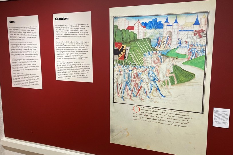 Le Musée de St-Imier présente notamment des chroniques illustrées dans cette exposition.