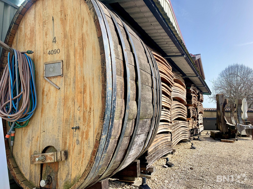 A l'origine, le couple Amrhyn fabriquait des meubles à partir de tonneaux de vin ou autres brevages.