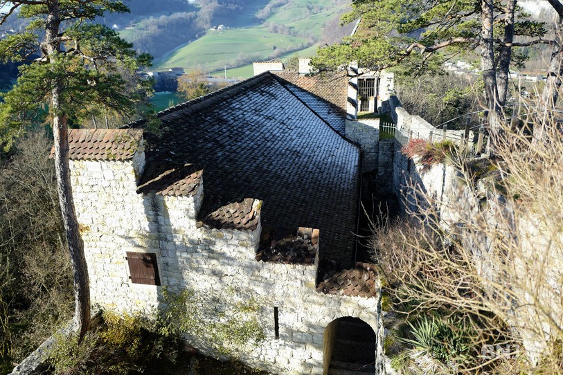 Vue du Château de Soyhières