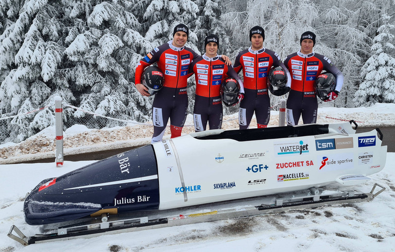L'équipage de Yann Moulinier a acquis de l'expérience supplémentaire à Altenberg  (photo : Yann Moulinier).