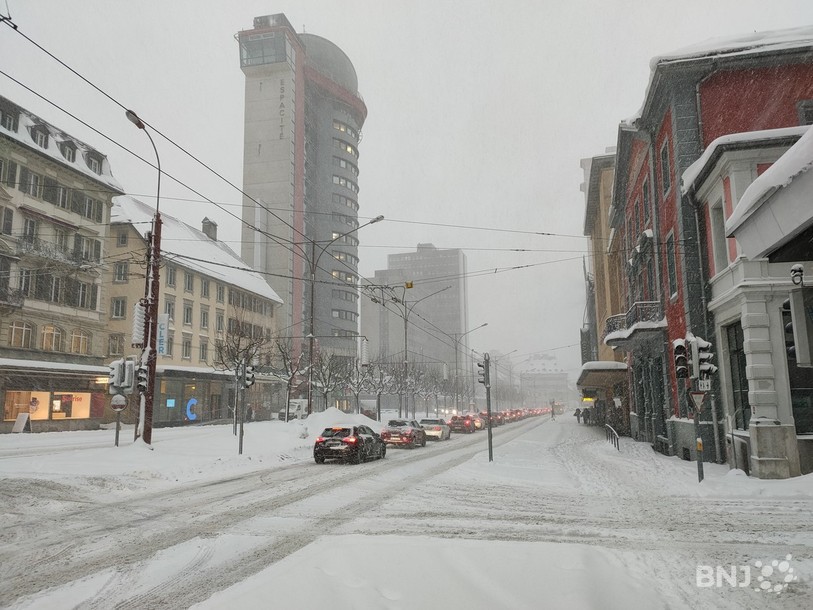 La Chaux-de-Fonds perd encore des habitants. Photo : archives.