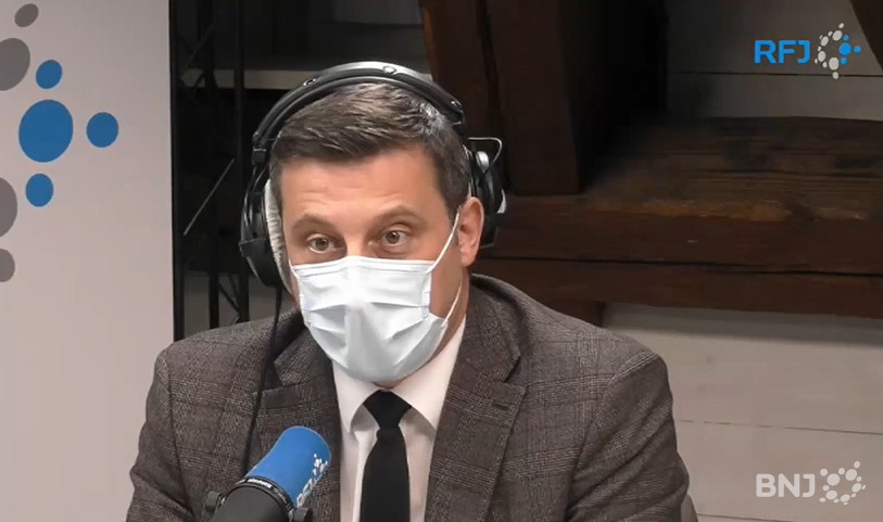 Le ministre jurassien de l'économie et de la santé était l'invité de notre journal de 18h.