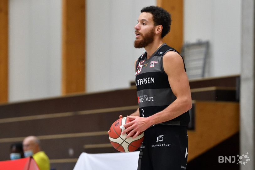 Eric Fongué ne portera plus le maillot du BC Boncourt la saison prochaine (photo : archives, Georges Henz).