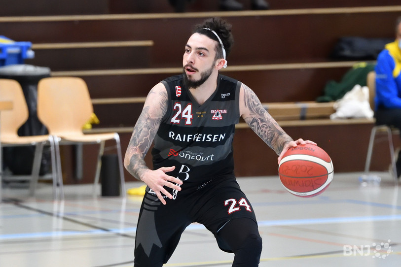 Justin Solioz et BC Boncourt reviennent du Tessin avec une défaite (photo : archives/Georges Henz).
