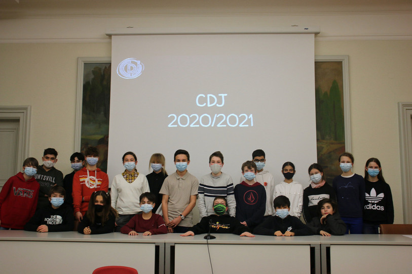 Le Conseil delémontain des Jeunes s'est constitué mercredi soir. (Photo : Municipalité de Delémont).