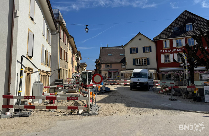 Les travaux doivent durer jusqu’à la fin de l’année. Pour l’heure, les délais sont tenus, selon la commune.