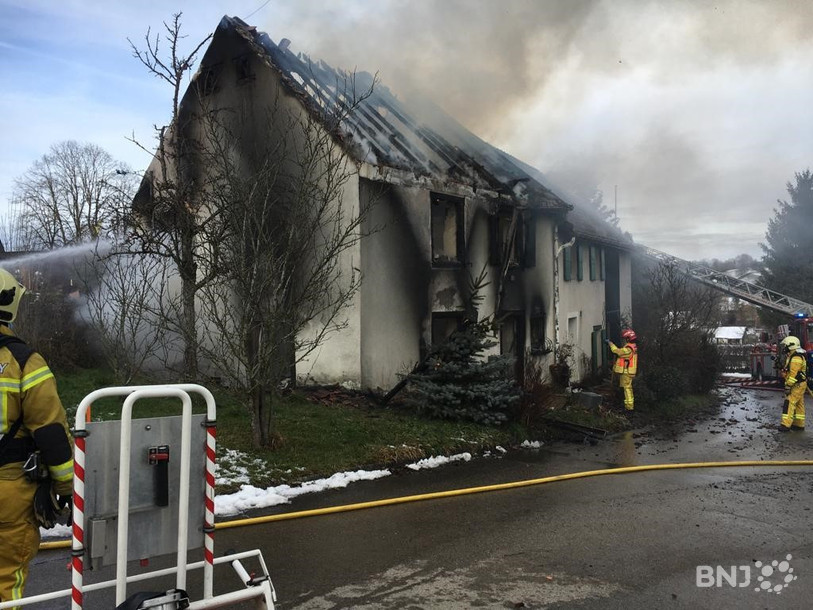 Une famille a tout perdu dans l’incendie de sa maison à Rocourt. (photo : archives)