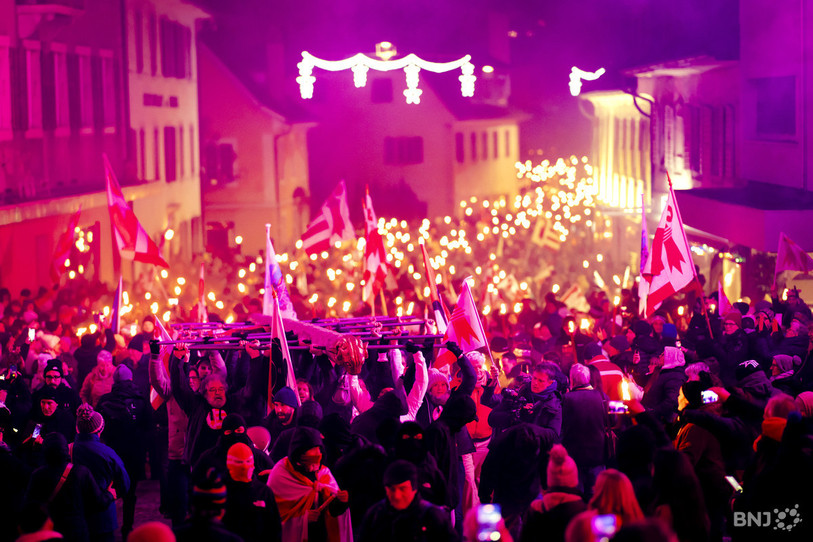 La nuit du 31 décembre, qui a vu Moutier entrer dans le Jura, a été un « triste instant » selon Francis Carnal. (Photo d'archives.)