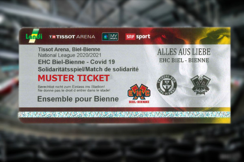 Le soutien donne droit à un billet bien réel (photo : Seeschwalbe/photomontage).