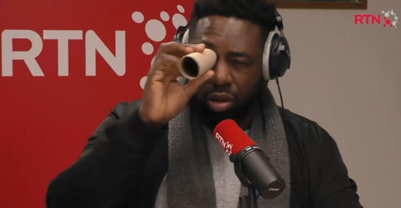 L'humoriste Christian Mukuna.