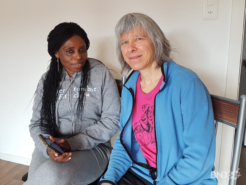Esther et Agnès se sont connues via le programme Univers'elles du CAFF.
