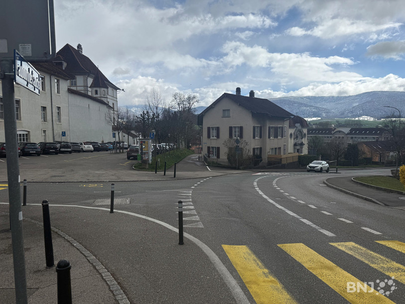 Le tronçon entre le carrefour de la porte de Porrentruy et le giratoire du Stand sera en travaux dès le 30 mars.