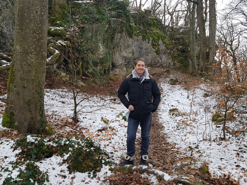 Nous sommes allés nous balader avec Fabio Benoît sur les hauteurs de Neuchâtel.