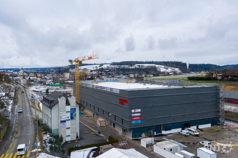 La Raiffeisen Arena est bien à l'ouest, mais le HCA ne fera pas plus de kilomètres en allant à l'Est. (Photo : Georges Henz)