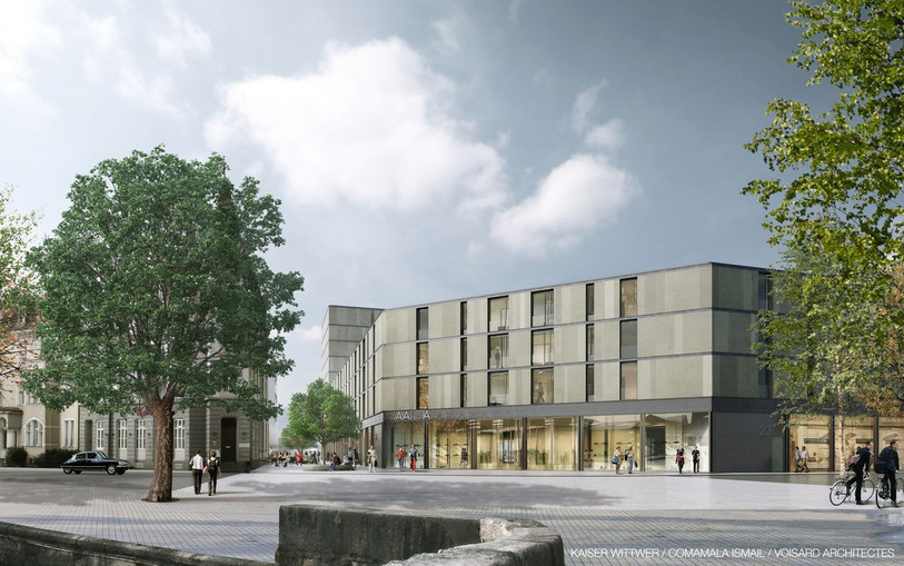 La démarche a été initiée par une classe du Collège de Delémont qui a participé au projet « Convoi 77 ». (Image : Ville de Delémont).