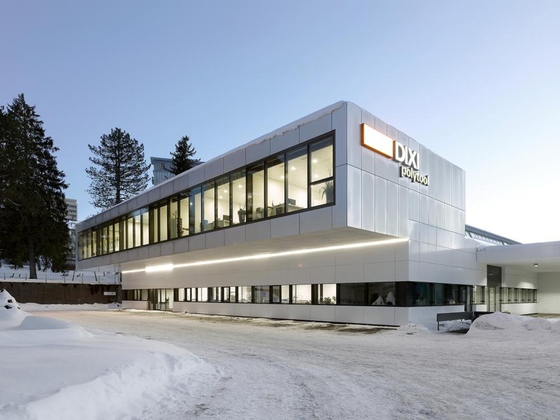 Image de la façade de l'usine Dixi Polytool