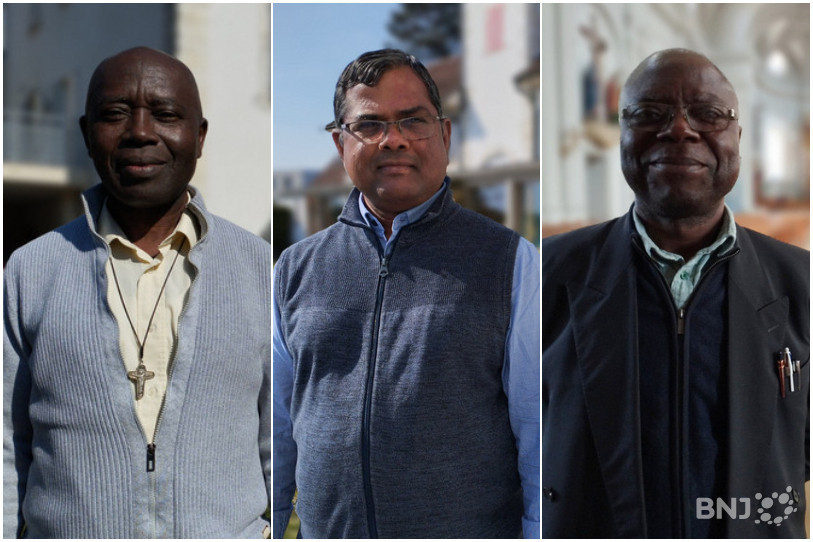Les prêtres Kisito Essele, Inna Reddy Allam et Firmin Nsoki racontent leur parcours dans notre série cette semaine sur RFJ.