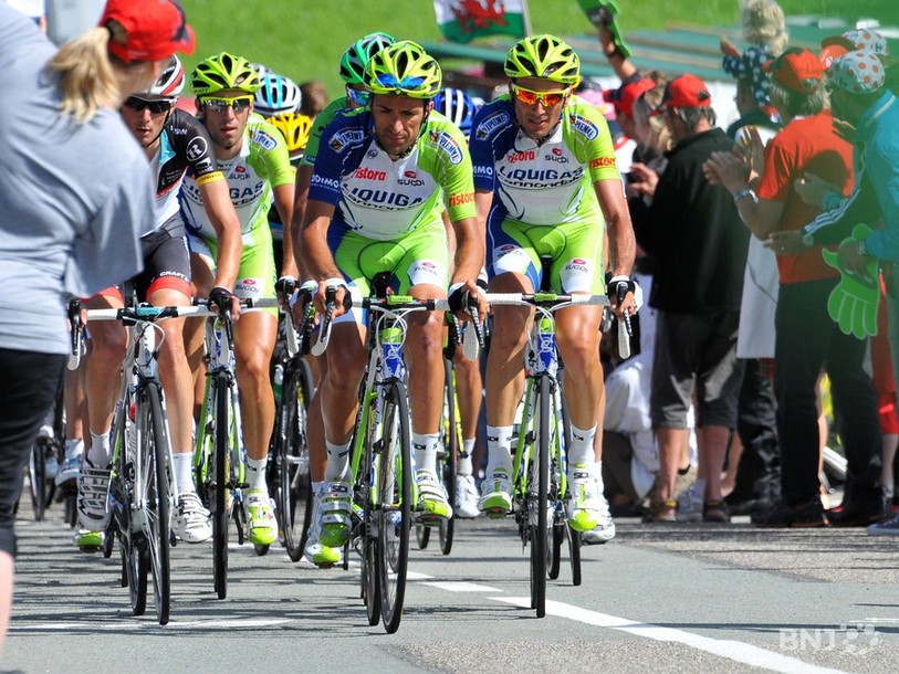 Le peloton du Tour de France