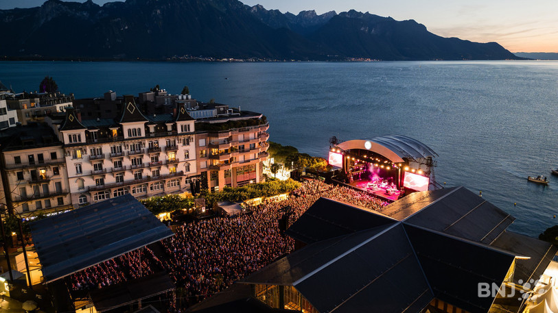 Pour cette édition 2026, les quelque 250'000 festivaliers attendus auront le choix parmi 67 concerts. (Photo : Montreux Jazz Festival)
