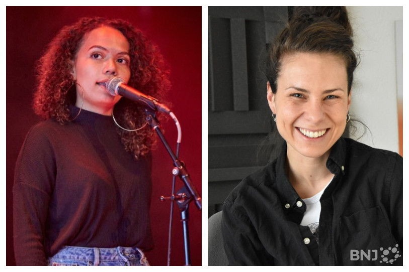 (de gauche à droite) Caroline Alves et Phanee de Pool sont en lice pour un prix lors des Swiss Music Awards 2021. (archives)