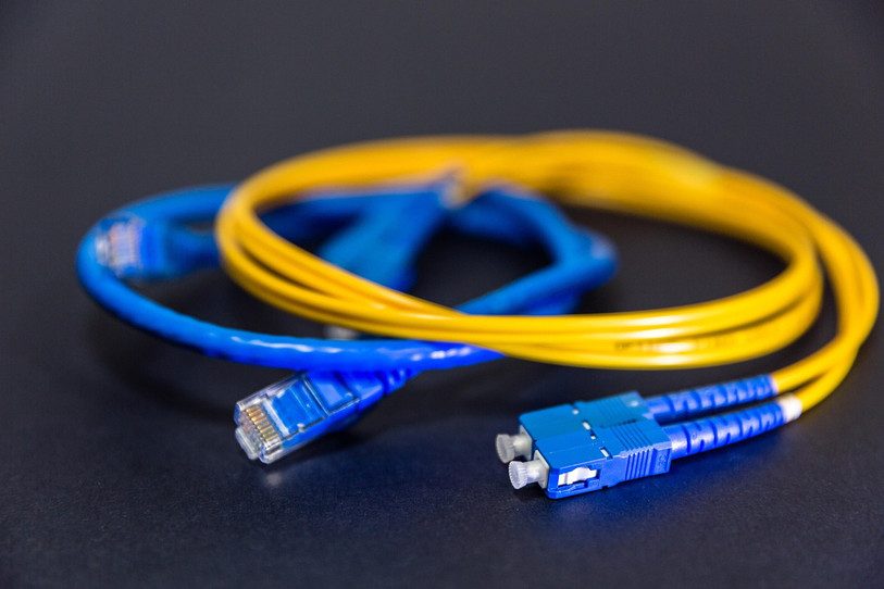 La fibre optique sera disponible à Alle en 2028. (Photo libre de droits)