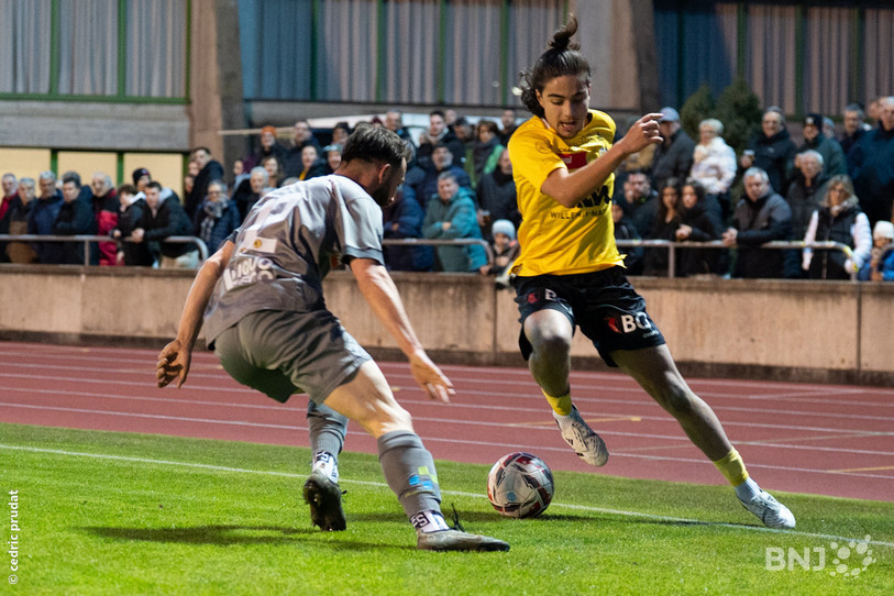 Fares Toumi a inscrit un doublé dans le derby pour les SRD. (Photo : Cédric Prudat)