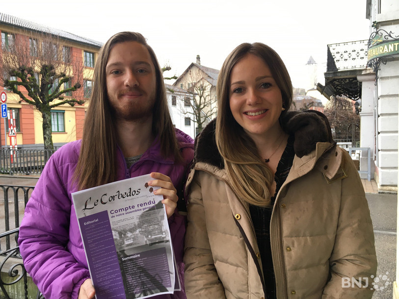 Le Corbedos s'est trouvé une nouvelle équipe: les deux nouveaux co-présidents Jordan Gaignat et Fanny Comment.