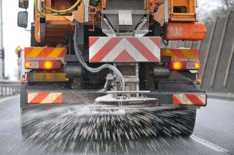 C'est au total 5'400 tonnes de sel de déneigement qui ont été épandues sur les routes de la région. (Photo libre de droits : illustration).