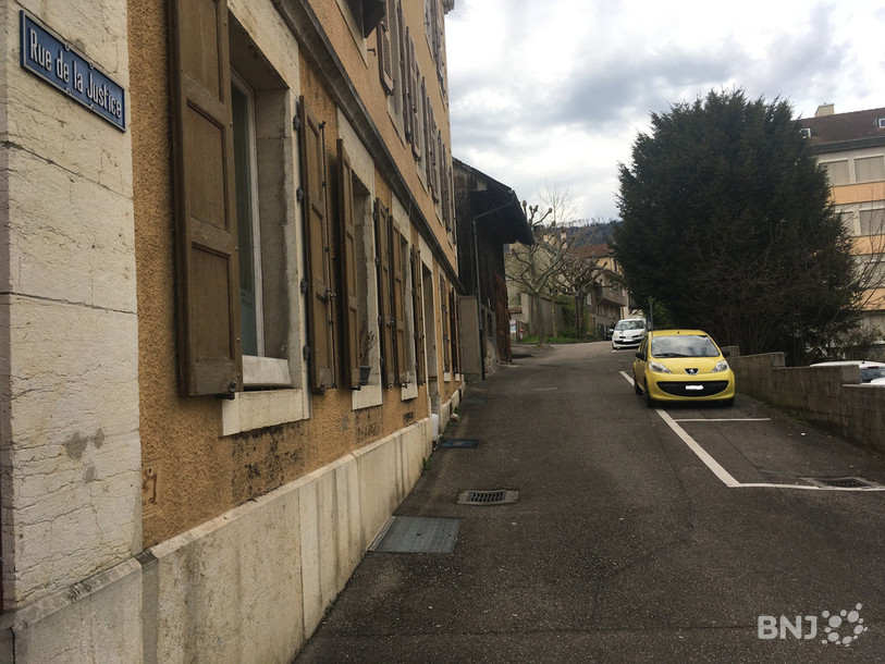 L'altercation a eu lieu à la rue de la Justice à Delémont.