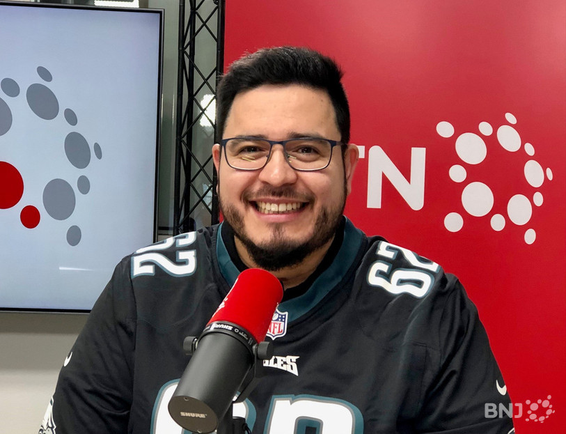 Le président du club de football américain des Neuchâtel Knights, Julien Invernizzi.