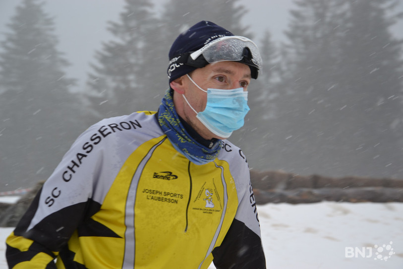Temps maussade et conditions difficiles ont accompagné ce Tour de Sagnard revisité.