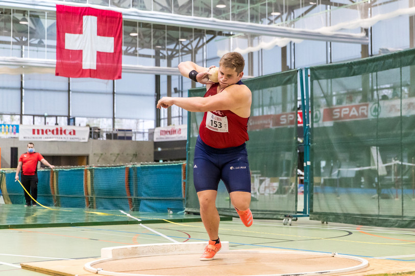 Jephté Vogel a signé une performance de choix dimanche à Macolin (photo : KEYSTONE/ATHLETIX.CH/ULF SCHILLER).