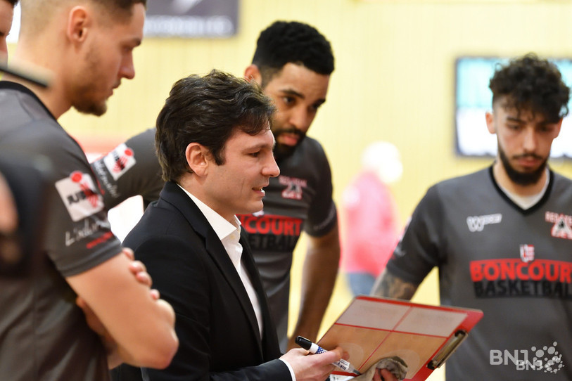 L'entraîneur du BCB Vladimir Ruzicic peut préparer la suite de la saison. (Photo : archives Georges Henz).