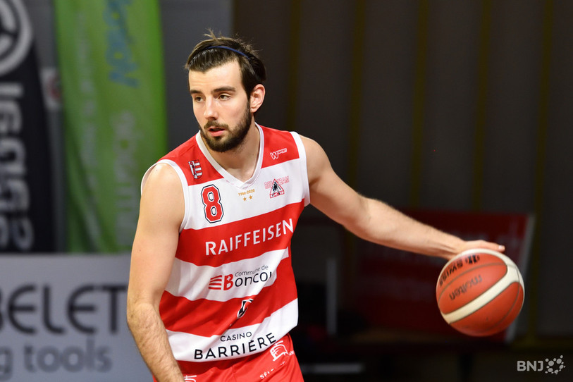 Juraj Kozic rempile avec le BC Boncourt (photo : archives/Georges Henz).