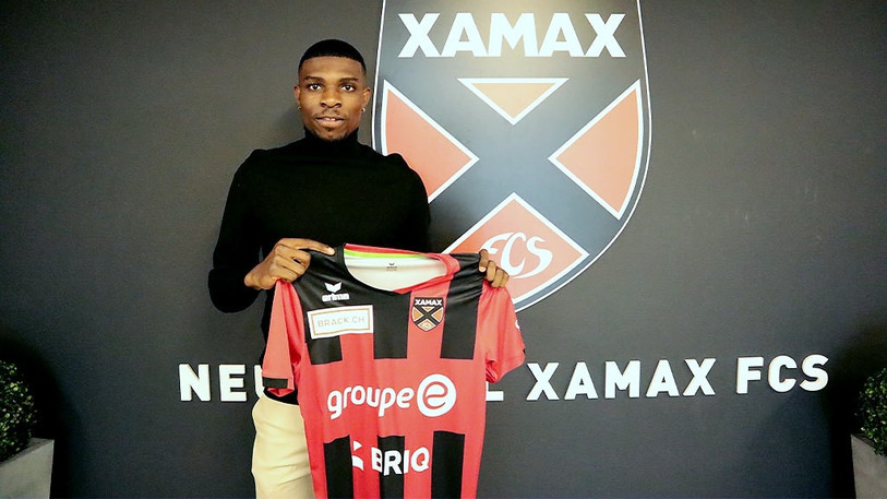 André Edgar vient renforcer le milieu de terrain xamaxien jusqu'au terme de l'exercice 2020/2021. (photo : Neuchâtel Xamax FCS)