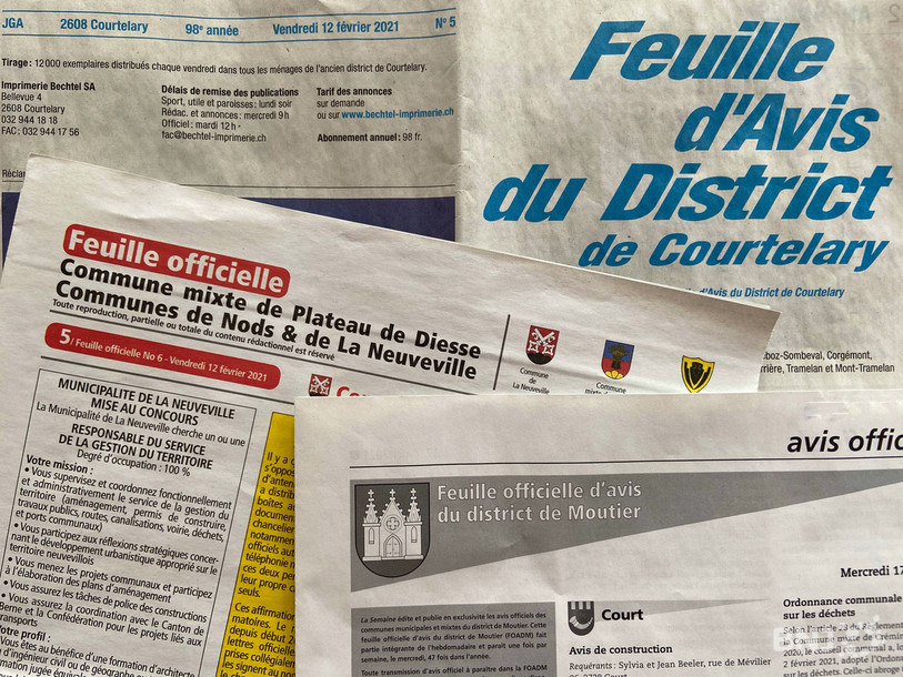 Les communications officielles pourraient se faire via une plateforme Internet à l'avenir.