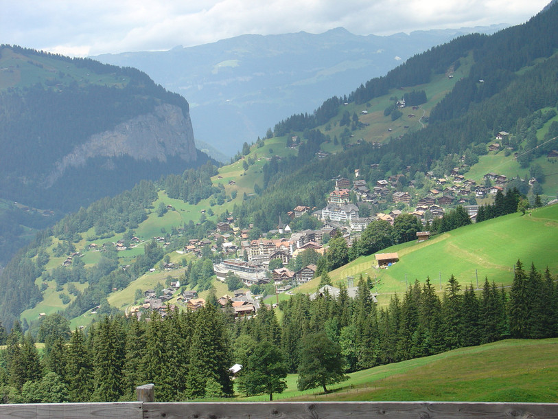 La station de Wengen (Photo : SalomonCeb / Wikimedia)