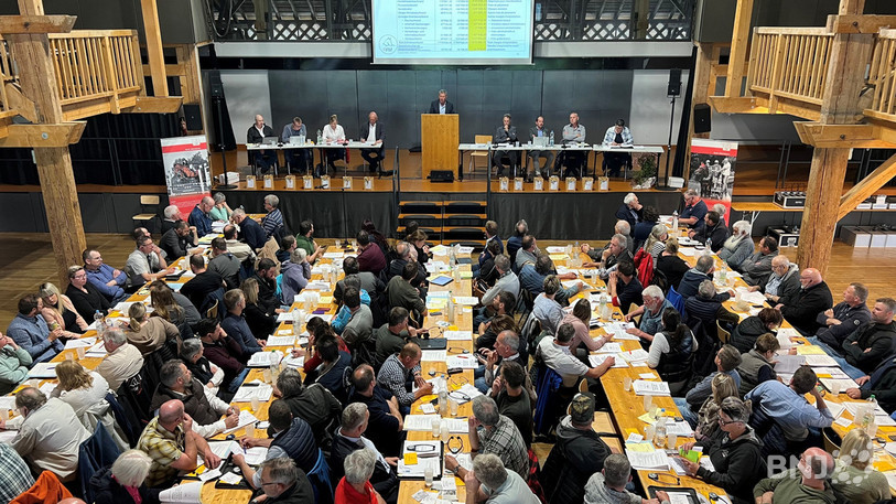 Les délégués de la FSFM se sont réunis ce mardi à la Halle-Cantine de Saignelégier.