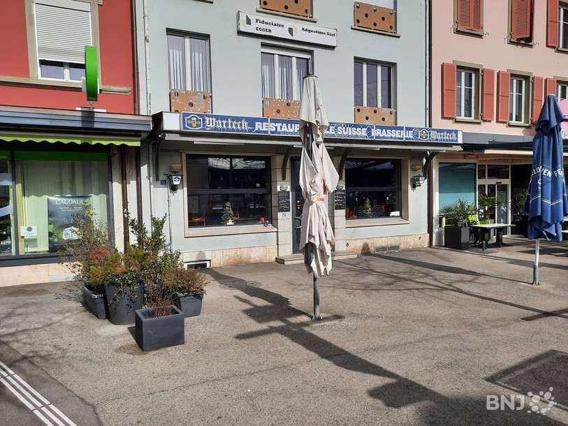 Le Restaurant Le Suisse, à Delémont, n'accueillera plus de clients...