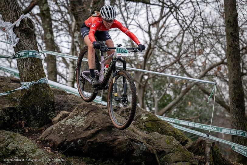 Elina Benoit est à l'aise techniquement. (Photo : E. Küstenbrück)