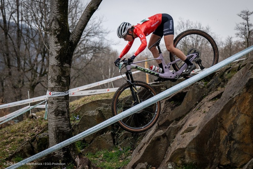 Elina Benoit a terminé au 13e rang de l'épreuve de short-track de Coupe du monde dans la catégorie des moins de 23 ans, vendredi (photo archives : E. Küstenbrück).
