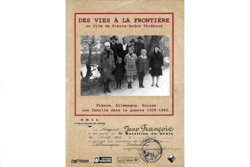 Affiche du film « Des vies à la frontière ». (Photo : PCT Prod)