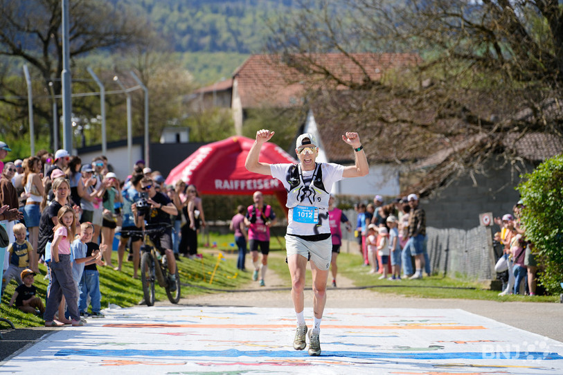 Jerome Furer est le nouveau champion de Suisse de trail ! (Photo : Cédric Prudat)
