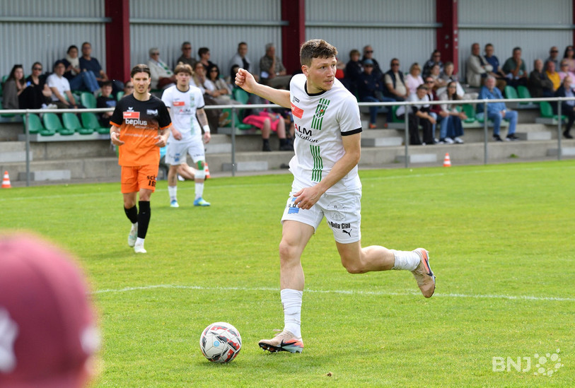 Antoine Rossé a marqué un doublé samedi pour le FC Courtételle (Photo : Georges Henz)